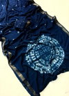 Tew Cotton With Bandhej Design Saree Exporters In India